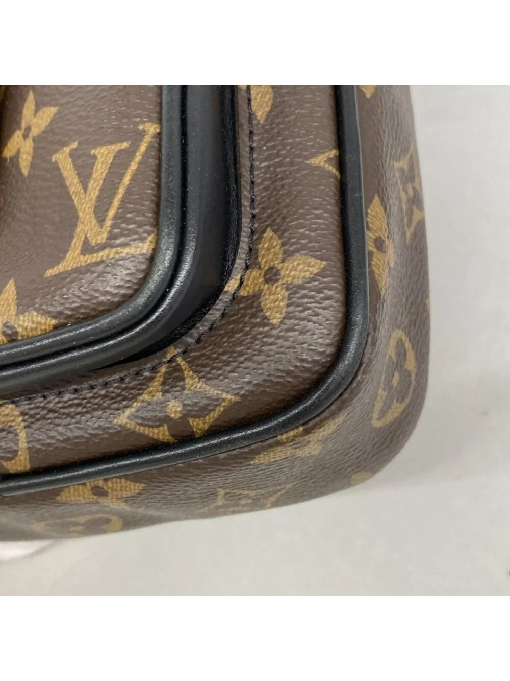 Louis Vuitton Shoulder Bag Monogram Macassar Christopher Wearable Wallet Brown